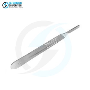 Mango de Bisturí Manual de Acero Inoxidable para Uso Quirúrgico que Proporciona un Excelente Agarre, Equilibrio y Precisión, Certificado CE Médico - Product Image 2