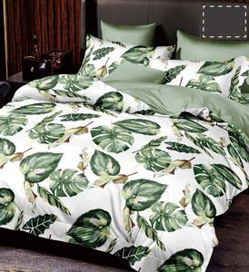 Ensemble de literie en polaire 3D réversible de luxe à 4 pièces, motif animal de dessin animé, ultra-doux, 400TC, chaud, toute saison, housse de couette et taie d'oreiller - Product Image 1