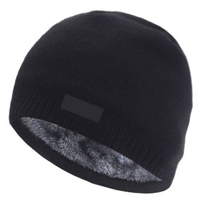 Cozy Thermal Knit Beanie Hat Fleece Lined <b>Winter</b> <b>Cap</b> for Ideal for Travel Camping Hiking and Daily Wear - Product Image 1