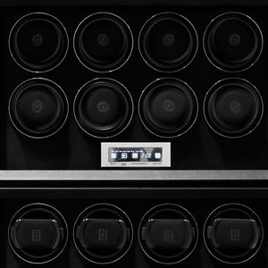 Fournisseurs d'or Meubles haut de gamme Coffres-forts au design moderne Acier inoxydable 304 or Remontoir de montre symphonique Coffre-fort pour villa et manoirs - Product Image 4