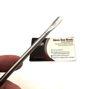 High Quality Sustainable Stainless Steel Nail <b>Cuticle</b> Pusher Double-ended Dead Skin Nail Pusher Manicure <b>Tools</b> - Product Image 3