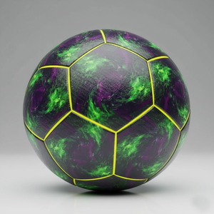Mini ballon de football en PVC de qualité supérieure pour enfants et tout-petits, pliable, pour usage domestique, cousu à la machine, avec pompe et boîte cadeau - Product Image 5