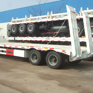 Remolque de Plataforma Baja Desmontable Hidráulico de 16m y 40t con Dos Ejes, Precio Competitivo, Directo de Fábrica - Product Image 5
