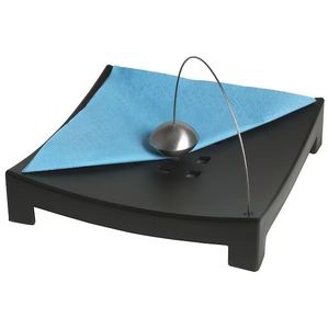 Soporte para servilletas de color negro, caja de pañuelos hecha a mano para habitación de Hotel, restaurante, Bar, compradores comerciales de la India, el más vendido, 2023 - Product Image 1
