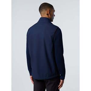 Gilet da Lavoro North Sails Collezione AC38, Blu Navy, Antivento, Stile Sportivo, Autunnale, in Poliestere 3D Lavorato a Maglia - Product Image 6