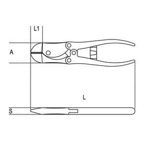 BETA Toggle Lever Assisted Diagonal Cutting Nippers Multi-Pack <b>Wire</b> <b>Crimper</b> - Product Image 2