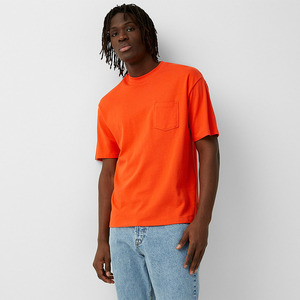 Camisetas Premium de Manga Corta para Hombre, Cuello Redondo, 100% Algodón, Secado Rápido, Transpirables, Estilo Urbano, Lisas, Personalizadas, al por Mayor, Pakistán, OEM - Product Image 2