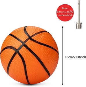 7 "<span class=keywords><strong>mini</strong></span> bóng rổ quả bóng cho <span class=keywords><strong>mini</strong></span> Hoop bóng rổ hoặc trên các cửa bóng rổ Hoop trò chơi PVC Tùy chỉnh OEM unisex nảy bóng - Product Image 2