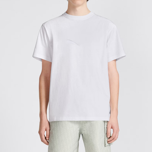 เสื้อยืดสำหรับผู้ชายผ้าคอตตอน100% แห้งเร็วเปิดไหล่รับซัมเมอร์บริการ OEM เสื้อถัก - Product Image 6
