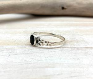 Bijoux pour femmes Bague style bohème en argent 925 Sterling Silver Black Onyx Gemstone Trending Handmade Ring Gift For Love - Product Image 3