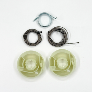 Kit de Reparación de Cable para Puerta Corredera Eléctrica 7E1843872 (Acero Inoxidable y Plástico POM de Larga Duración) para VW Transporter T5 T6 Multivan - Product Image 2