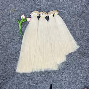 100% Raw Virgin Vietnamita Cabello liso con infusión de queratina Sombra rubia Pelucas de cabello humano de encaje completo Longitud larga Alta densidad VQHAIR - Product Image 1