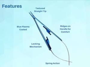Castroviejo เข็มขนาดเล็ก/ตัวยึดเย็บพร้อมตัวขับที่เคลือบด้วยพลาสม่าสแตนเลสทุกขนาดมีเครื่องมือผ่าตัดอยู่ - Product Image 5