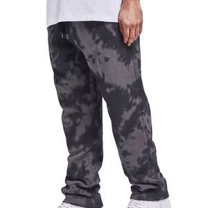 Chándal de invierno estampado de alta calidad personalizado OEM al por mayor para hombre chándal de invierno de gran tamaño con tinte de corbata de algodón 100% para hombre - Product Image 3