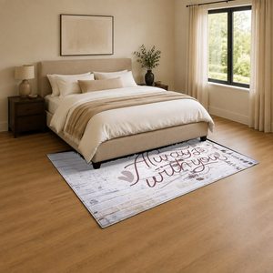 RUGS DEPOT LXDP-0817 Wholesale Ivory Cream Traditional Anatolian Digital Printed Machine Washable Chenille Area Rug Non <b>Slip</b> - Product Image 3