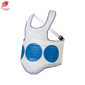 Chaleco Protector de Pecho de Cuero Sintético Premium para Prácticas Deportivas con Paneles de Flujo de Aire y Cierre Seguro - Product Image 3