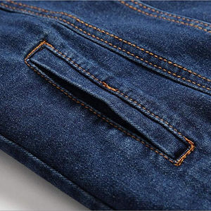 Nueva Chaqueta Vaquera de Invierno para Hombre, sin Cuello, Transpirable, Elegante, Estilo Urbano, con Etiqueta de Logotipo Personalizado, 100% Algodón - Product Image 2