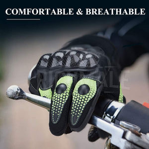 Nouvelle arrivée Gants de moto design Gants de moto en cuir de vache véritable Gants de moto - Product Image 3