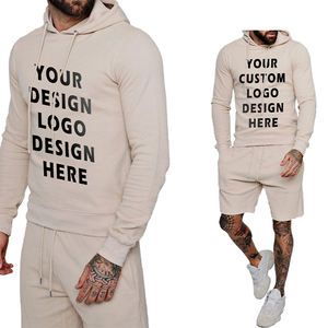 Chándal de algodón 100% con capucha, impresión por sublimación personalizada, logotipo personalizado para hombres, mujeres y niños, perfecto para fitness activo - Product Image 6