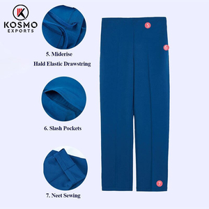 Uniformes Médicos de Moda Unisex para Hombre y Mujer, Conjunto de Uniformes de Enfermería, Lavable, Antiarrugas - Product Image 4