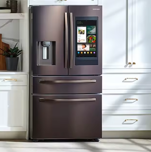 Wholesale 28 Cu ft 4-<b>Door</b> French <b>Door</b> Refrigerator With Touch <b>Screen</b> Stainless Steel - Product Image 1