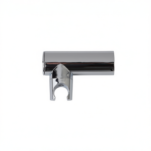Chrome-Finish Round <b>Wall</b>-Mounted <b>Shower</b> <b>Bracket</b> in ABS Bath & Toilet Supplies - Product Image 3