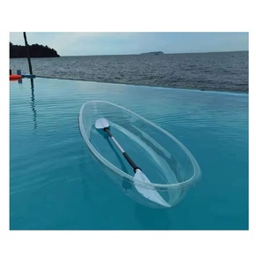 Kayak transparente de excelente calidad con fondo cristalino, tecnología de casco con vista panorámica y cubiertas protectoras - Product Image 3