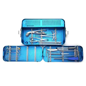 Pakistan Made Best Selling German Stainless Steel Hip and Knee Instruments Set / Best Surgical Hip and Knee Instruments Set
