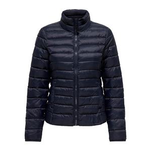 Veste matelassée pour femme 100% polyester Fermeture éclair intégrale Col montant Veste matelassée matelassée Streetwear Veste tendance pour femme FTI-PJ-018 - Product Image 3