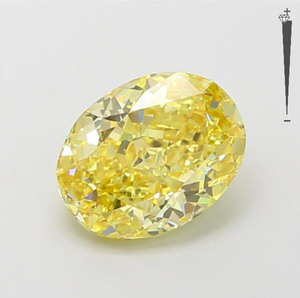 2.04ct VS1ความชัดเจนของรูปไข่แฟนซีตัดสีเหลืองห้องปฏิบัติการที่ปลูกเพชรหลวมได้รับการรับรองจากผู้ผลิตโดยตรงสำหรับการทำเครื่องประดับ - Product Image 1
