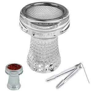 Ensemble de bols pour narguilé personnalisés de haute qualité Bol pour shisha en verre cristal Accessoires pour fumeurs Vente en gros - Product Image 4