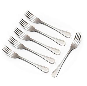 ผู้ผลิตอุปกรณ์รับประทานอาหารจากอินเดีย ส้อมโลหะ เกรดอาหาร สแตนเลส 304 ส้อมสแตนเลส ขนาดตามสั่ง ส้อมผลไม้/ของหวาน ราคาถูก - Product Image 2