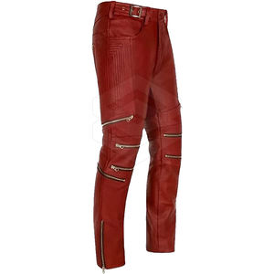 Pantalones de Lona Casuales de Cuero Genuino de Alta Calidad para Hombre, Ligeros, Ajustables, con Cintura Elástica, Resistentes al Viento y de Secado Rápido - Product Image 2
