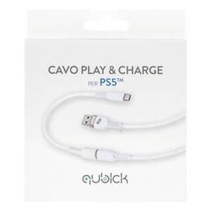 Cable USB-C de 3 m Blanco para Jugar y Cargar el Control de PlayStation 5 ACP50007 - Product Image 2