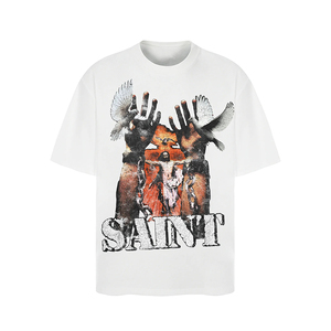 เสื้อยืดวินเทจไซส์ใหญ่พิเศษสำหรับผู้ชายเสื้อพิมพ์ลายไซส์ใหญ่พิเศษผ้าฝ้าย100% คอกลมสไตล์ฮิปฮอปเสื้อพิมพ์ลายดิจิตอล - Product Image 2