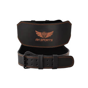 Cinturón de cuero para levantamiento de pesas personalizado, estampado Fitness personalizado para cinturón de cuero, cinturón para levantamiento de pesas para hombres y mujeres, fabricante - Product Image 1