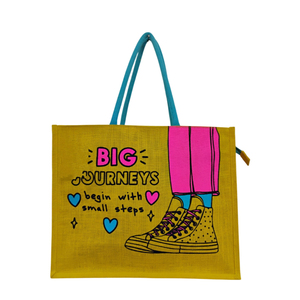 คุณภาพสูงกำหนดโลโก้ได้เองกระเป๋าชายหาดปอกระเจาผ้าฝ้ายกระเป๋าผ้าใบ - Product Image 6