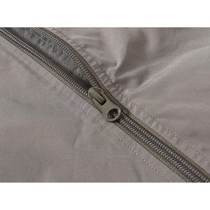 Veste en laine pour homme tendance 2024, personnalisée, classique, avec fermeture éclair, poche latérale, col montant en coton de haute qualité, long manteau d'hiver - Product Image 2