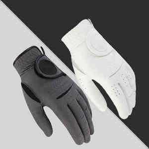 Gants de golf OEM/ODM Service personnalisé de qualité supérieure antidérapants OEM gants de golf pour adultes en peau de mouton respirants de sport gauchers - Product Image 3