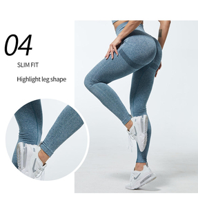 OEM Custom 100% Cotton Women's Gym <b>Leggings</b> Heavyweight and Breathable Slim Fit Design at Wholesale Price - Product Image 6