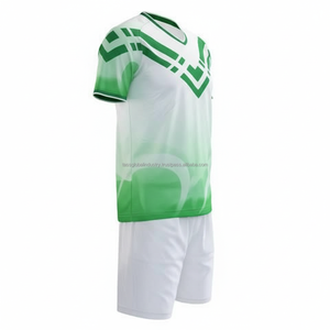 Conjunto Profesional Ligero de Camiseta y Pantalones Cortos de Rugby Bordados, Transpirable, de Poliéster, con Logotipo Personalizado - Product Image 4