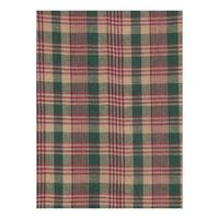 Tissu en coton 100% tissé doux de style simple et luxueux, à motif écossais teint en fil, pour chemises, vêtements, rideaux et housses de canapé, vente en gros