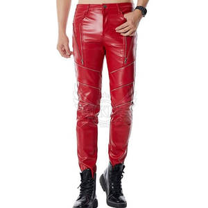 Pantalon en cuir de moto léger, best-seller, en vente, vêtements décontractés, qualité supérieure, pantalon en cuir pour homme - Product Image 2