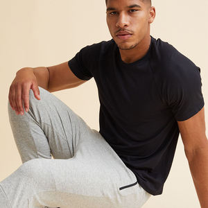 กางเกงผ้ายีนส์ซักได้สำหรับผู้ชายกางเกงวิ่งแบบเรียงซ้อน - Product Image 3