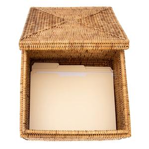 Boîte de rangement avec couvercle, boîte de rangement artisanale, écologique, naturelle, décoration intérieure et extérieure, vente en gros du Vietnam - Product Image 5