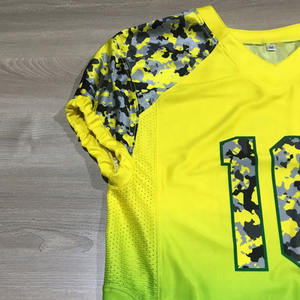 Camiseta de fútbol de fabricantes al por mayor camisetas bordadas de primera calidad camisetas de fútbol americano camiseta de fútbol americano de la mejor calidad - Product Image 4