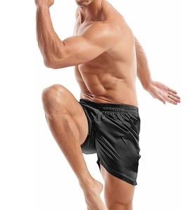Meilleures ventes de shorts de boxe en soie et polyester de haute qualité pour hommes, conception personnalisée, logo personnalisé, service OEM pour vêtements d'arts martiaux - Product Image 6