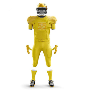 Custom <b>Cheap</b> American Football Uniforms Short 100% Polyester Breathable High Quality Best Manufacturer New Arrival Customized - Product Image 3