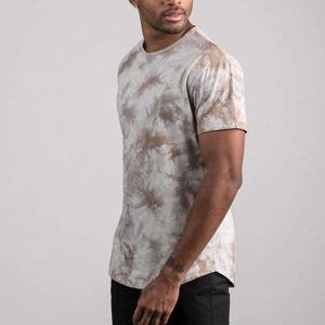 T-shirt à manches courtes extensible surdimensionné à épaules tombantes à bon prix pour hommes - Product Image 4