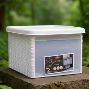 Container (15Lt) ELEGANCE White 30001 - Product Image 3